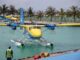 Wasserflugzeug auf den Malediven